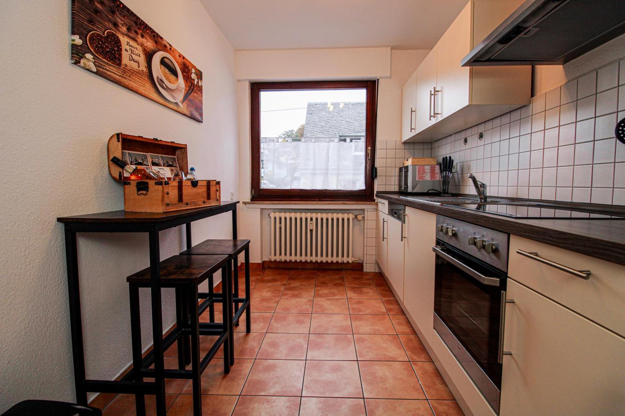 Moderne Fewo Sky Netflix Terrasse Burgblick Boxspringbett Waschtrockner บุลลาย ภายนอก รูปภาพ